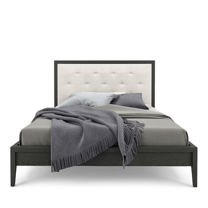 Huppe Edmond Queen Bed In Light Gray