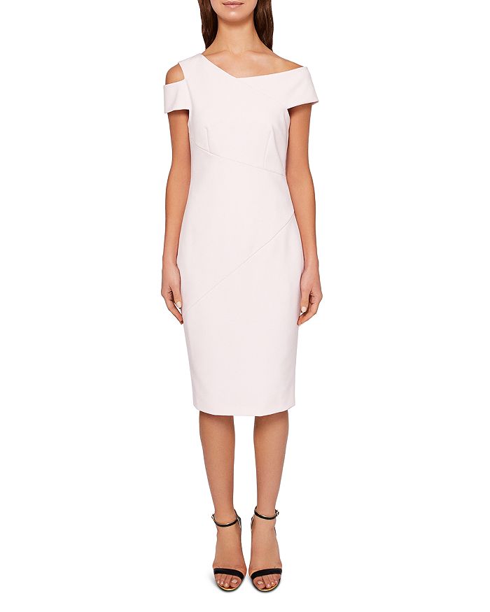 Ted Baker Yandal Asymmetric Cold Shoulder Dress Bloomingdale s