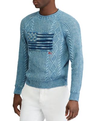 ralph lauren indigo sweater