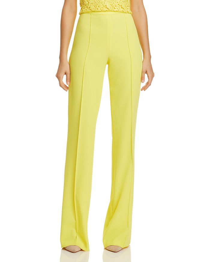 Alice and olivia yellow pants deals