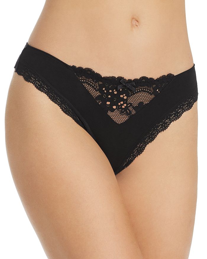 HONEYDEW WILLOW LOW-RISE THONG,28298
