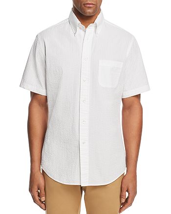 Brooks Brothers Seersucker Classic Fit Button-Down Shirt | Bloomingdale's