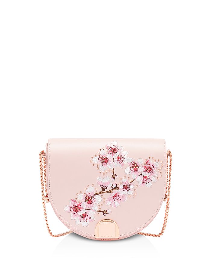 Ted Baker Susy Soft Blossom Leather Moon Bag Bloomingdale s