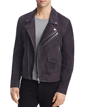 PS BY PAUL SMITH SUEDE MOTO JACKET,M2R-934R-A20026