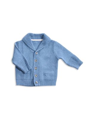 baby boy shawl collar cardigan