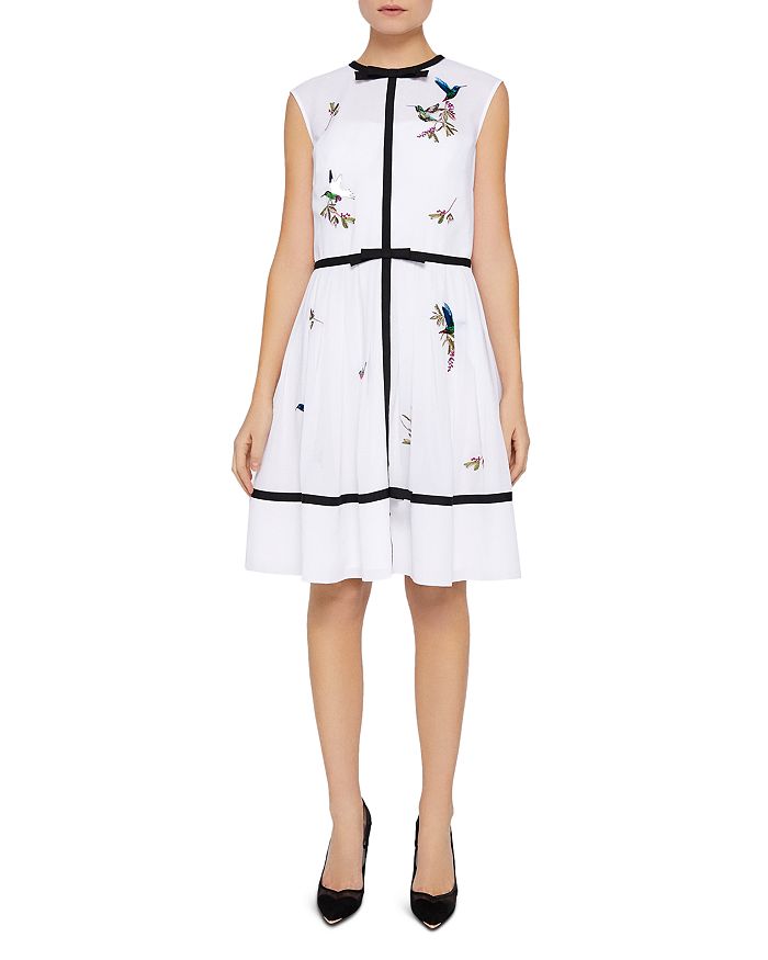 Ted Baker Iina Embroidered Windsor Gate Dress Bloomingdale s