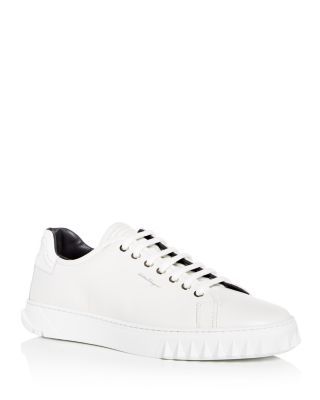 Cube Leather Low-Top Sneakers 