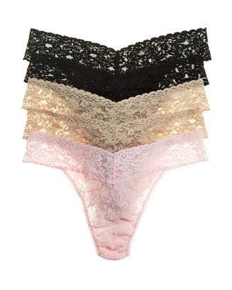 Hanky Panky Signature Original-Rise Thongs, Set of 5 | Bloomingdale's