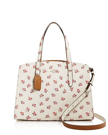 Coach Floral Handbag 
