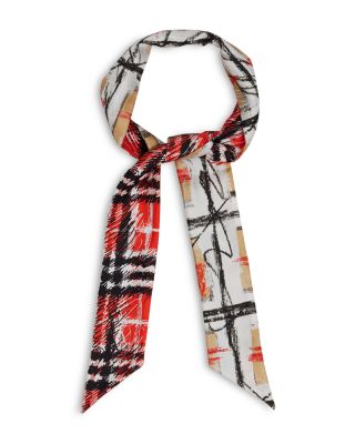 burberry scribble scarf