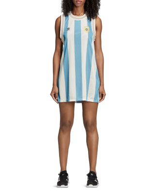knee length dresses for ladies adidas Snake Mesh Dress Pink M main image 1