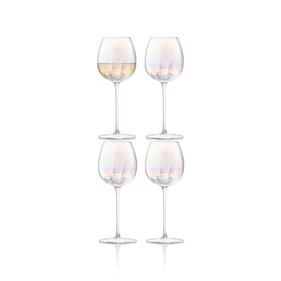 Pearl White Wine Glass Set of 8 - LSA INTERNATIONAL