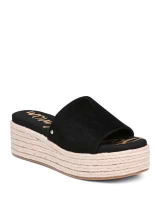 sam edelman weslee platform slide sandal