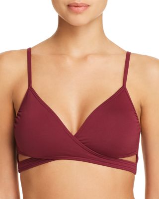 vince camuto wrap bikini top