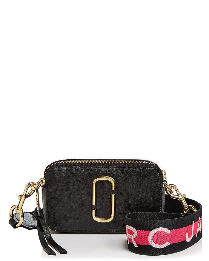 MARC JACOBS SNAPSHOT LEATHER CROSSBODY,M0014146