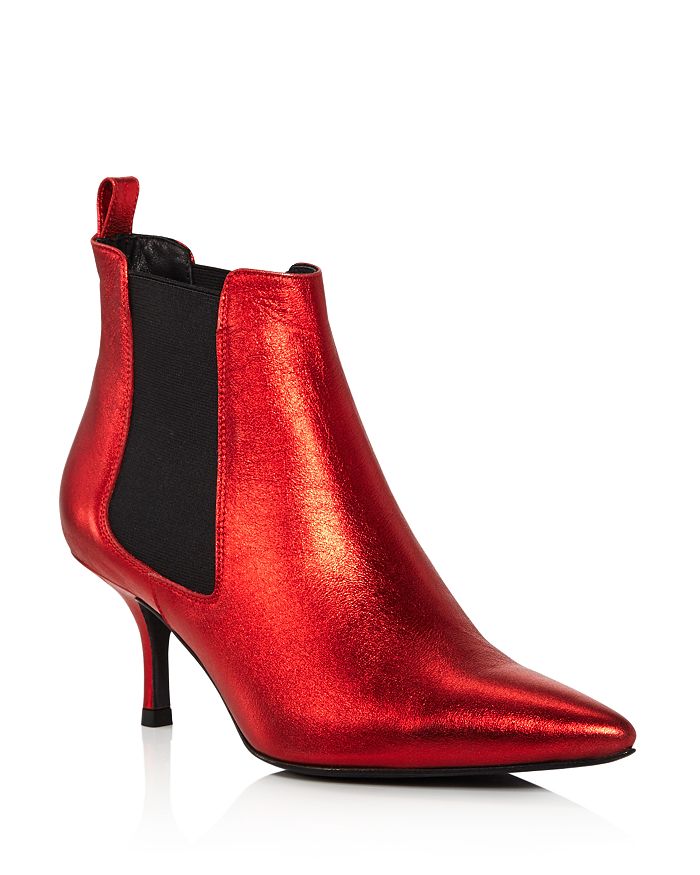 Anine bing stevie boots sale red