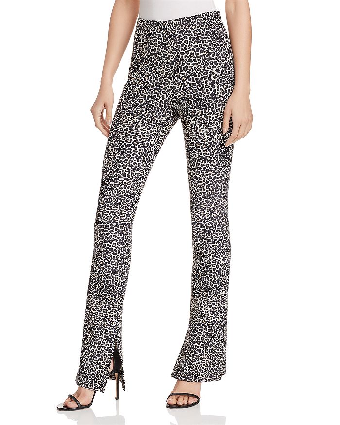 Anine Bing Leopard-Print Pants