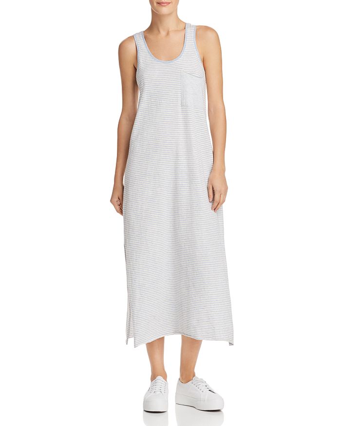 Striped racerback deals dress