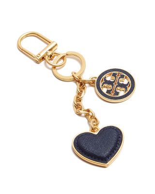 tory burch heart keychain
