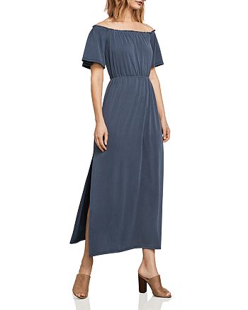 BCBGMAXAZRIA Charnet Off-the-Shoulder Maxi Dress | Bloomingdale's
