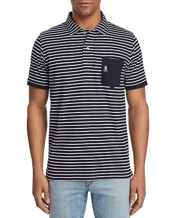 Psycho Bunny Striped Pocket Polo Shirt - 100% Exclusive | Bloomingdale's