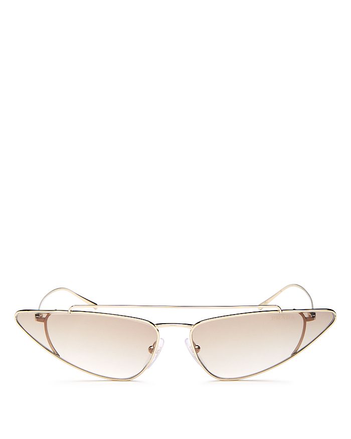Prada cat hotsell eye 68mm sunglasses