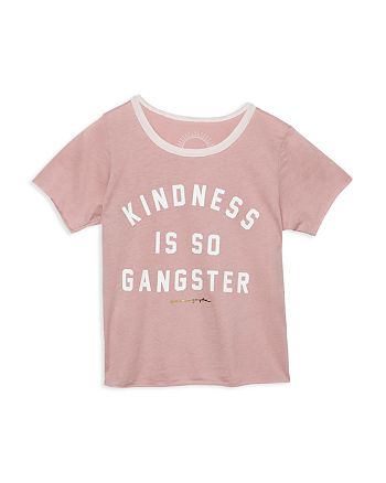 Spiritual Gangster - Girls' Kindness Is So Gangster Tee - Little Kid, Big Kid