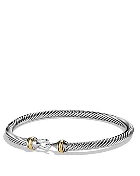 David Yurman - Cable Classic Buckle Bracelet with Gold