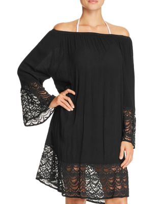 off the shoulder swim cover up