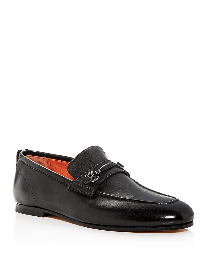 BALLY MEN'S PLINTOR LEATHER APRON TOE LOAFERS,6216736