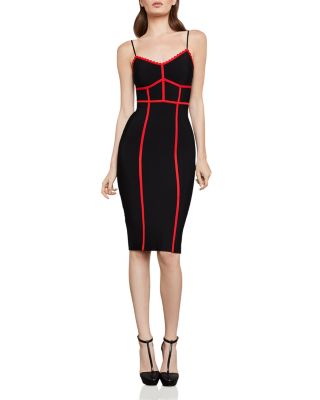 bcbg red bodycon dress Bcbgmaxazria Sleeveless Bodycon Dress