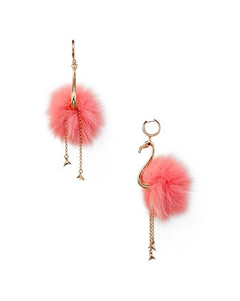 Total 62+ imagen flamingo earrings kate spade