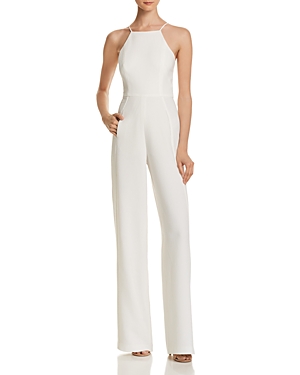 Black Halo Joaquin Wide-leg Jumpsuit In Sugar
