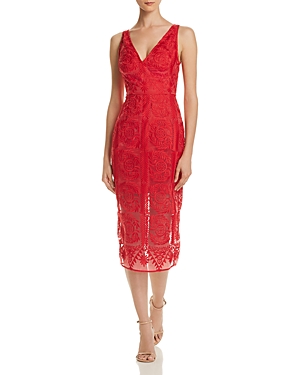 Finders Keepers SPECTRUM EMBROIDERED DRESS
