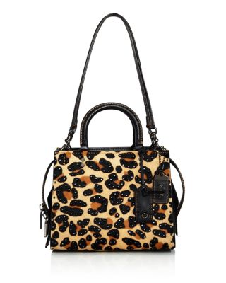 coach animal print bag