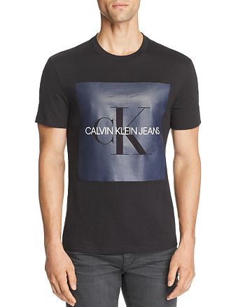 Calvin Klein Jeans Logo Reissue Slub-Knit Graphic Tee | Bloomingdale's