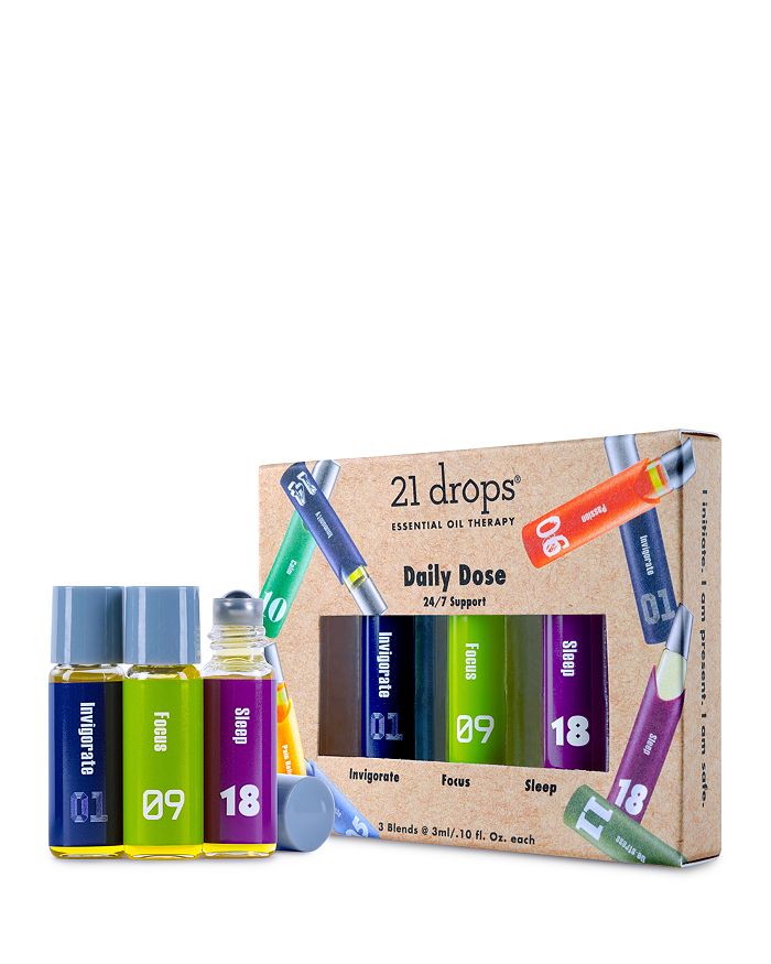 21 Drops Daily Dose Essential Oil Trio Gift Set