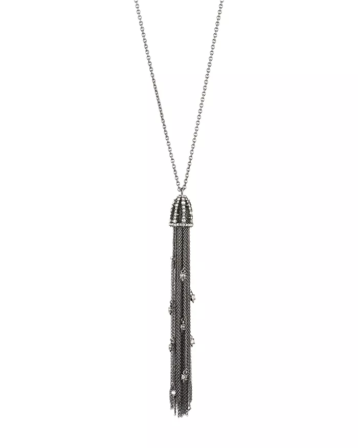 Alexis Bittar Cascading Crystal Tassel Pendant Necklace, 32 | Bloomingdales Alexis Bittar Cascading Crystal Tassel Pendant... 