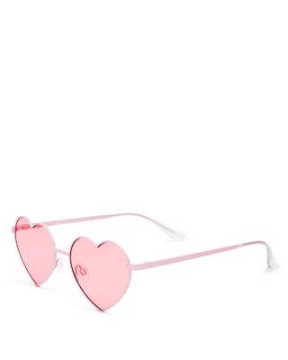 Quay Australia Heart-Shaped Sunglasses - Quay - We main image 2