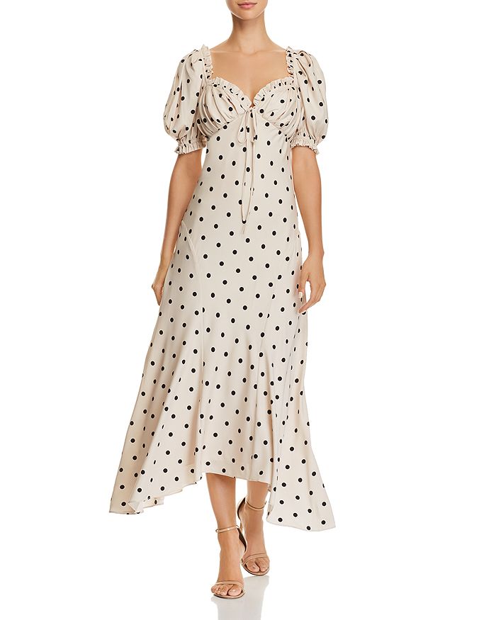 Ronny kobo shop polka dot dress