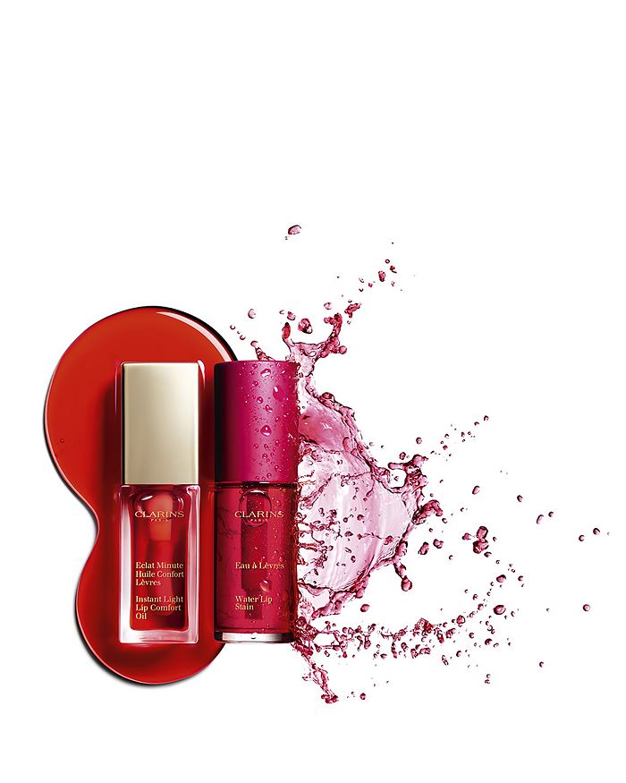 Shop Clarins Water Lip Stain, Long-wearing & Matte Finish In 03 Red Water