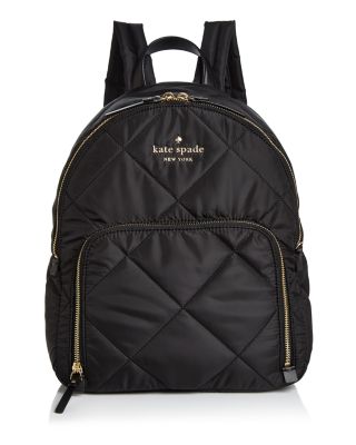 quilted kate spade backpack