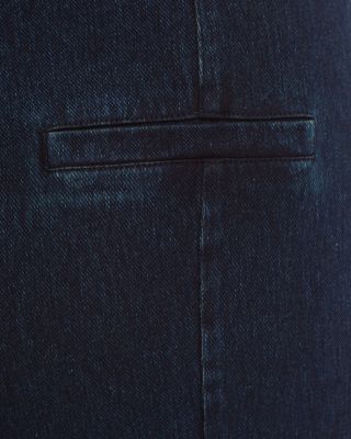 Pull-On Denim Trouser