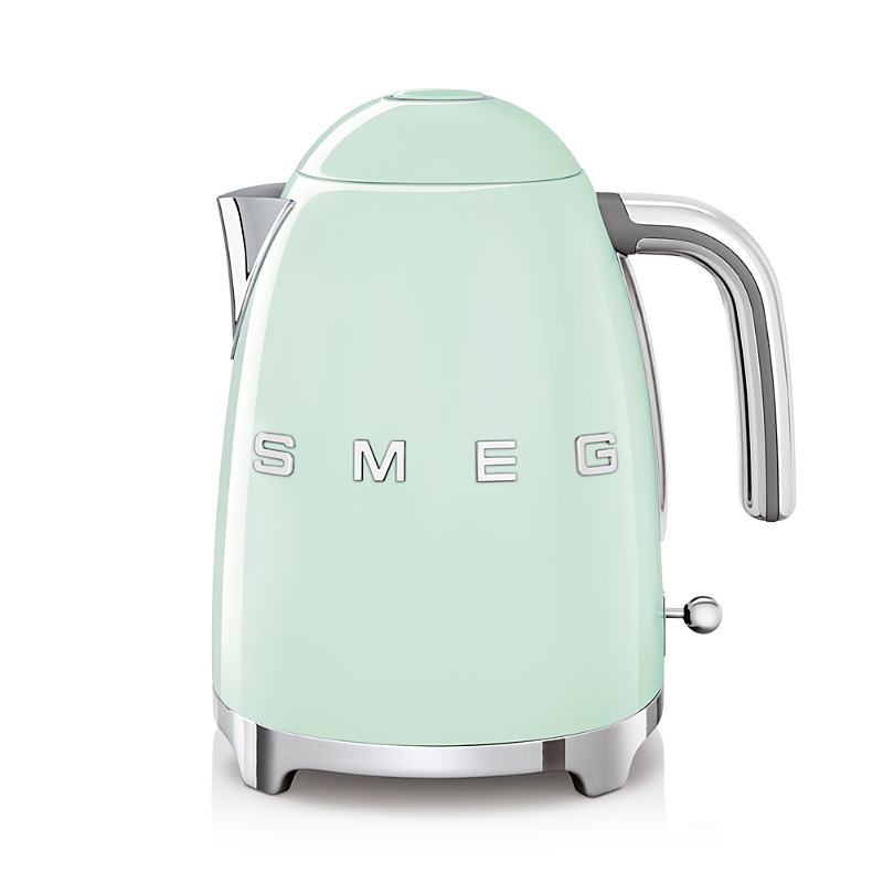 Smeg Retro Style Variable Temperature Electric Kettle In Green