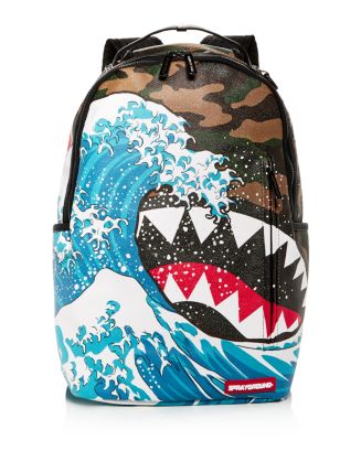 Sprayground Raffia Shark Backpack – WNS Apparel