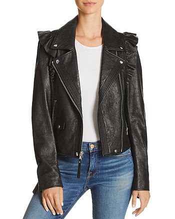 PAIGE Annika Leather Moto Jacket | Bloomingdale's