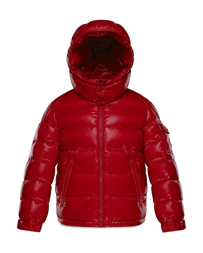 Moncler Unisex Glossy Maya Puffer Jacket - Little Kid In Red | ModeSens