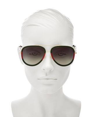 gucci aviator womens sunglasses