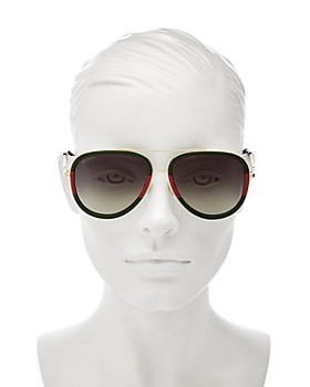 barro Chaqueta Derivación Gucci Aviator Sunglasses - Bloomingdale's