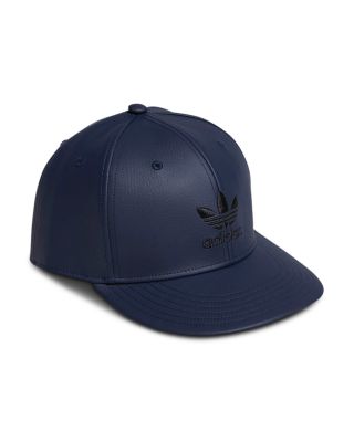 adidas Originals Trefoil Faux Leather Snapback Hat